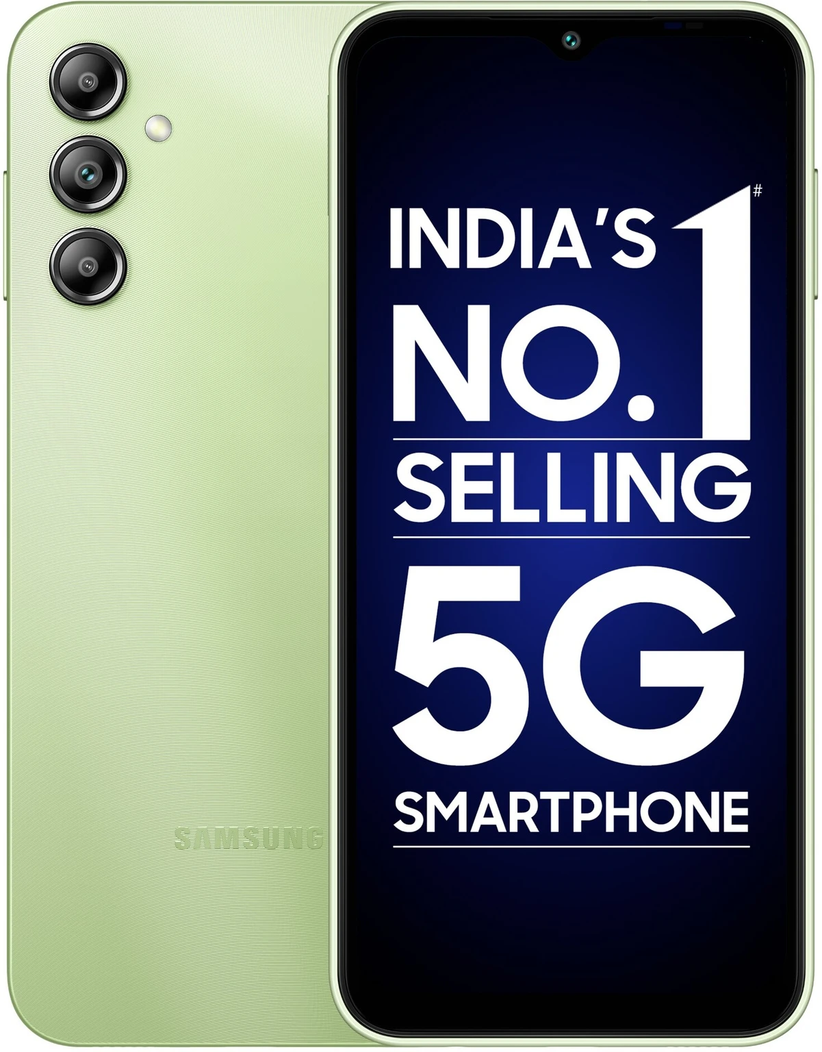 Samsung Galaxy A14 5G (Light Green, 128 GB) (4 GB RAM)