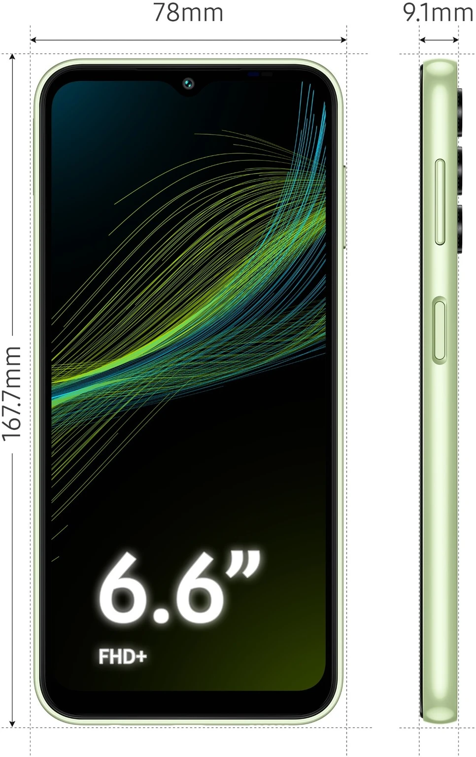 Samsung Galaxy A14 5G (Light Green, 128 GB) (4 GB RAM)