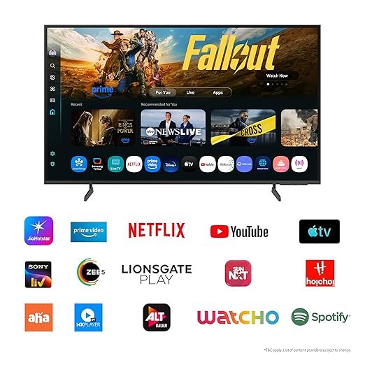 Samsung 163 cm (65 inches) Vision AI 4K Ultra HD Smart QLED TV QA65QEF1AULXL